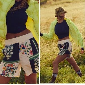 NWOT-Free People Movement Prime Time Hike Shorts